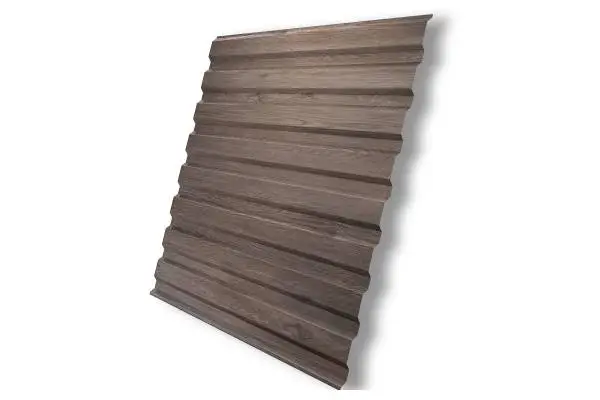 Профнастил С20А Гранд Лайн / Grand Line 0.45 Print Zn 140, цвет White Wood (Беленый дуб) Grand Line