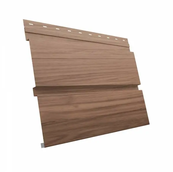 Металлический сайдинг Гранд Лайн / Grand Line профиль Квадро Брус, Print 0.45, цвет Honey Wood (Медовое дерево) Grand Line