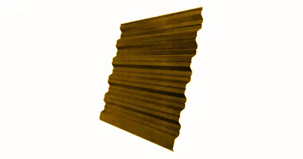 Профнастил HС35R Гранд Лайн / Grand Line 0,45 Print Zn 140, цвет Golden Wood (Золотой дуб) Grand Line