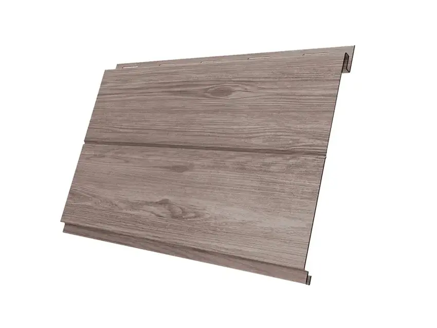 Металлический сайдинг Гранд Лайн / Grand Line профиль Вертикаль, Print 0.45, цвет White Wood (Беленый дуб) Grand Line подробное изображение