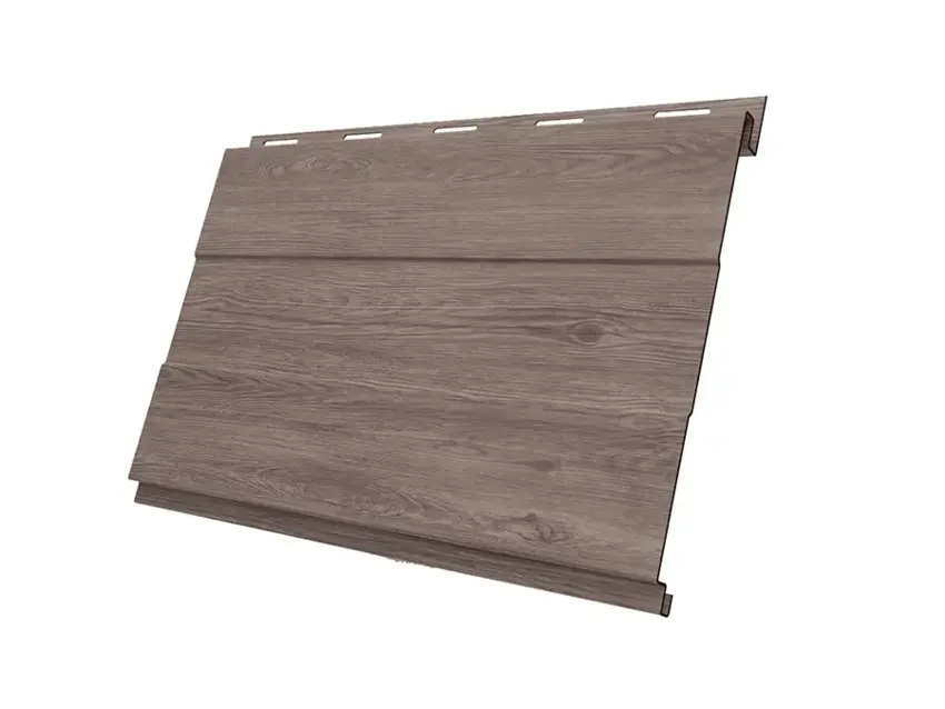 Металлический сайдинг Гранд Лайн / Grand Line профиль Вертикаль, Print 0.45, цвет White Wood (Беленый дуб) Grand Line подробное изображение