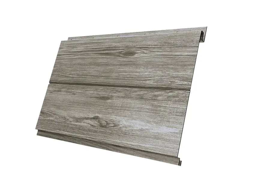 Металлический сайдинг Гранд Лайн / Grand Line профиль Вертикаль, Print 0.45, цвет Nordic Wood (Северное дерево) Grand Line подробное изображение