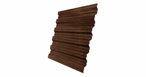 Профнастил HС35R Гранд Лайн / Grand Line 0,45 Print dp Zn 200, цвет Antique Wood (Античный дуб) Grand Line