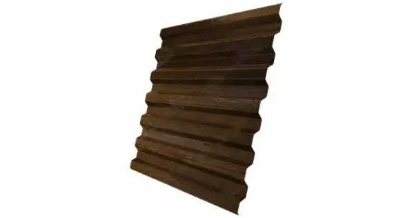 Профнастил С21R Гранд Лайн / Grand Line 0,45 Print dp Zn 200, цвет Antique Wood (Античный дуб) Grand Line