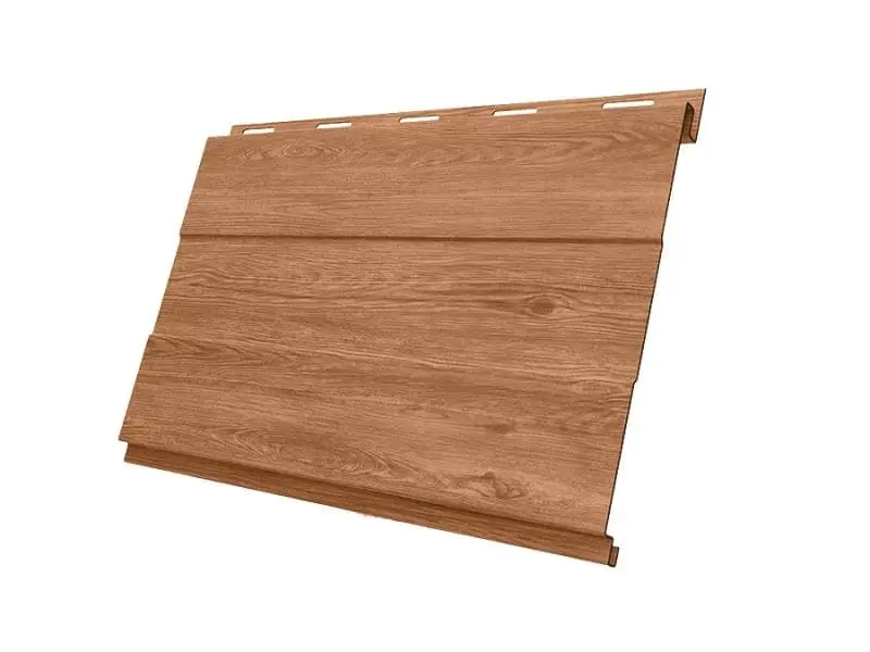 Металлический сайдинг Гранд Лайн / Grand Line профиль Вертикаль, Print 0.45, цвет Honey Wood (Медовое дерево) Grand Line подробное изображение