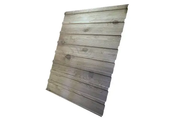 Профнастил С10А Гранд Лайн / Grand Line 0.45 Print Zn 140, цвет Nordic Wood (Северное дерево) Grand Line