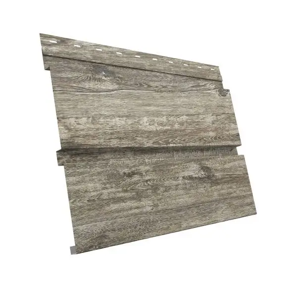 Металлический сайдинг Гранд Лайн / Grand Line профиль Квадро Брус, Print 0.45, цвет Nordic Wood (Северное дерево) Grand Line
