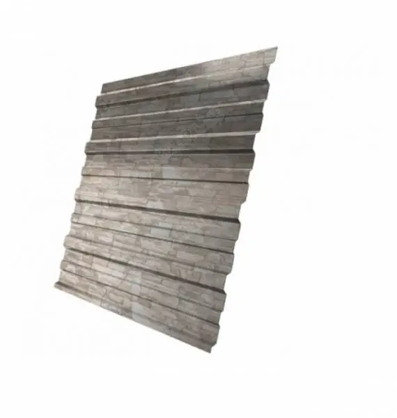 Профнастил С10R Гранд Лайн / Grand Line 0,45 Print Zn 140, цвет Fine Stone (Камень) Grand Line