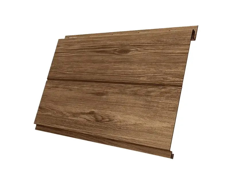 Металлический сайдинг Гранд Лайн / Grand Line профиль Вертикаль, Print 0.45, цвет Nutwood (Орех) Grand Line подробное изображение