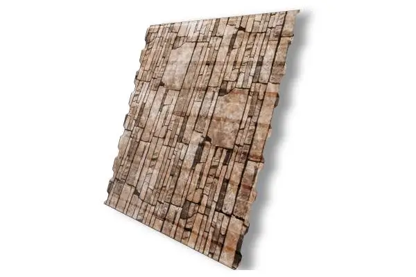 Профнастил С20А Гранд Лайн / Grand Line 0.45 Print Zn 140, цвет Sand Stone (Камень-песчаник) Grand Line