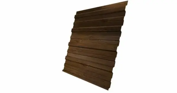 Профнастил С10А Гранд Лайн / Grand Line 0.45 Print dp Zn 200/140, цвет Antique Wood (Античный дуб) Grand Line